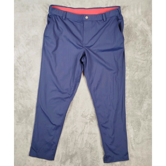 Redvanly Bradley Pull-On Trouser Pants Navy Blue Mens XL (36x32) Activewear Golf